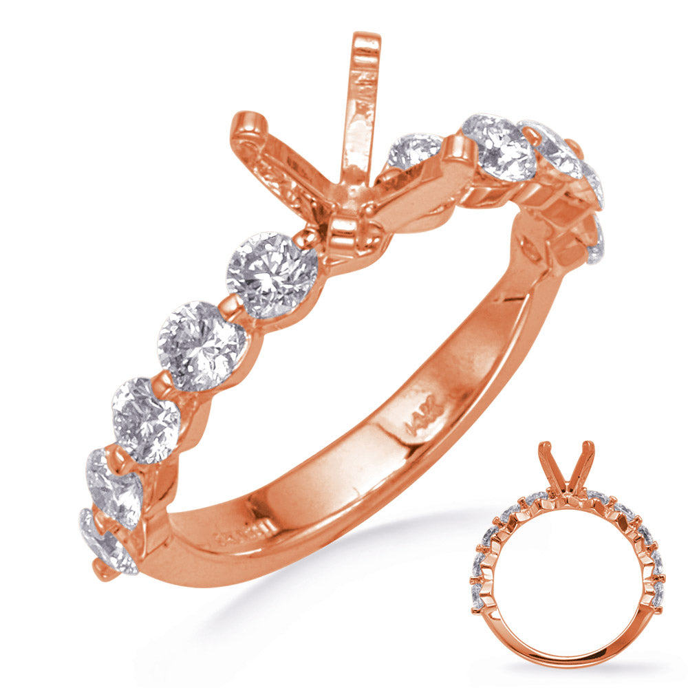 Rose Gold Engagement Ring - EN1702RG