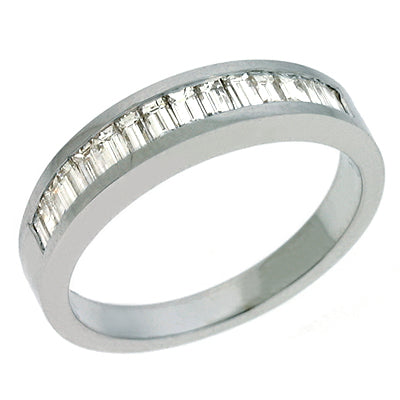 White Gold Matching Band - EN1703-BWG