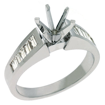 Platinum Engagement Ring - EN1703-PL