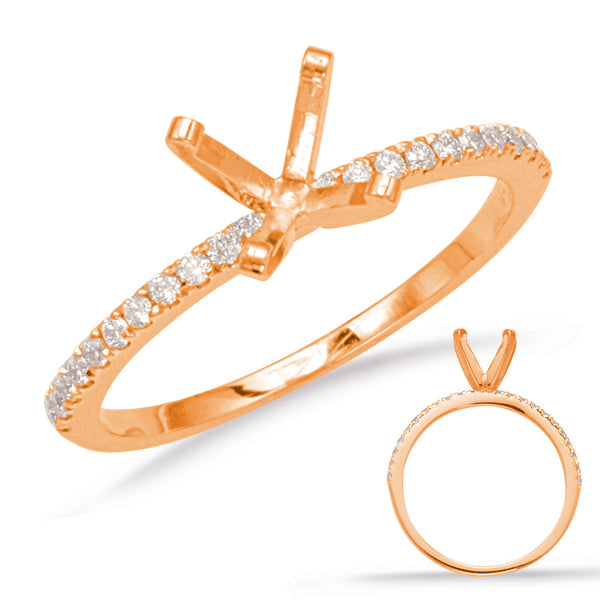 Rose Gold Engagement Ring - EN1705RG