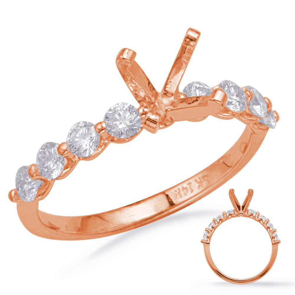 Rose Gold Engagement Ring - EN1708RG