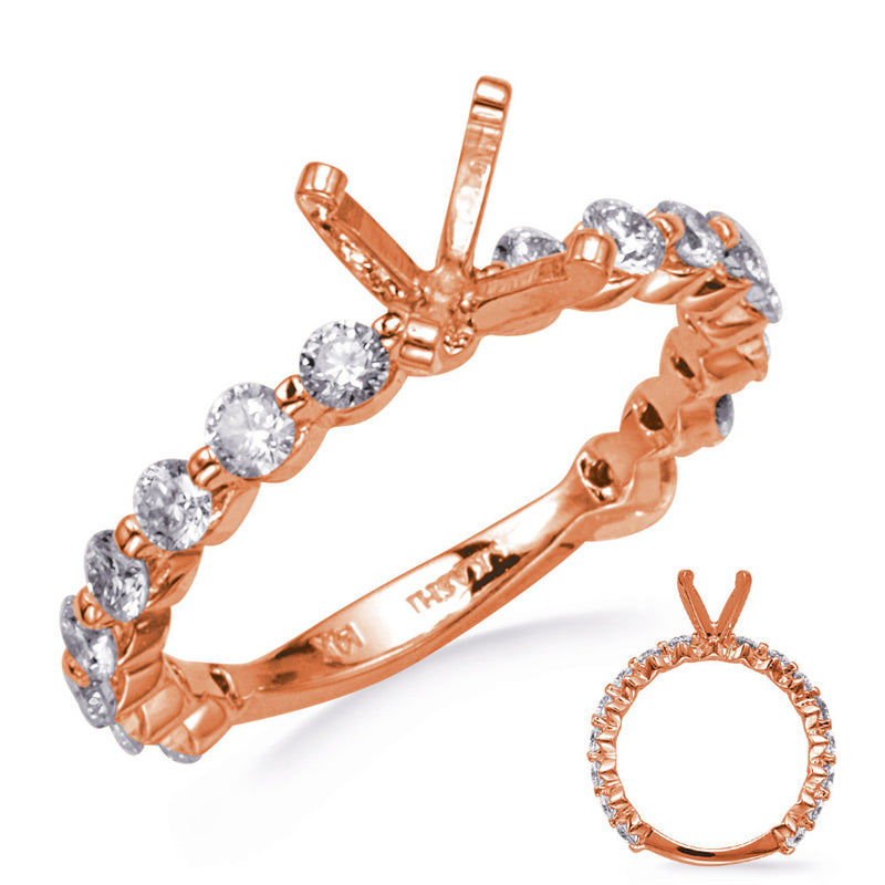 Rose Gold Engagement Ring - EN1709RG