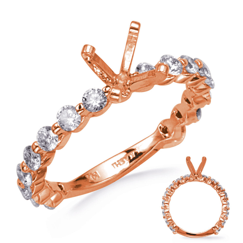 Rose Gold Engagement Ring - EN1709RG