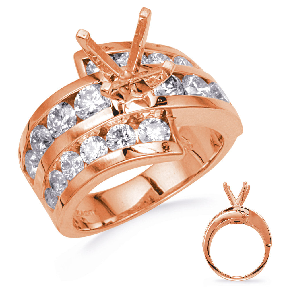 Rose Gold Engagement Ring - EN1711RG
