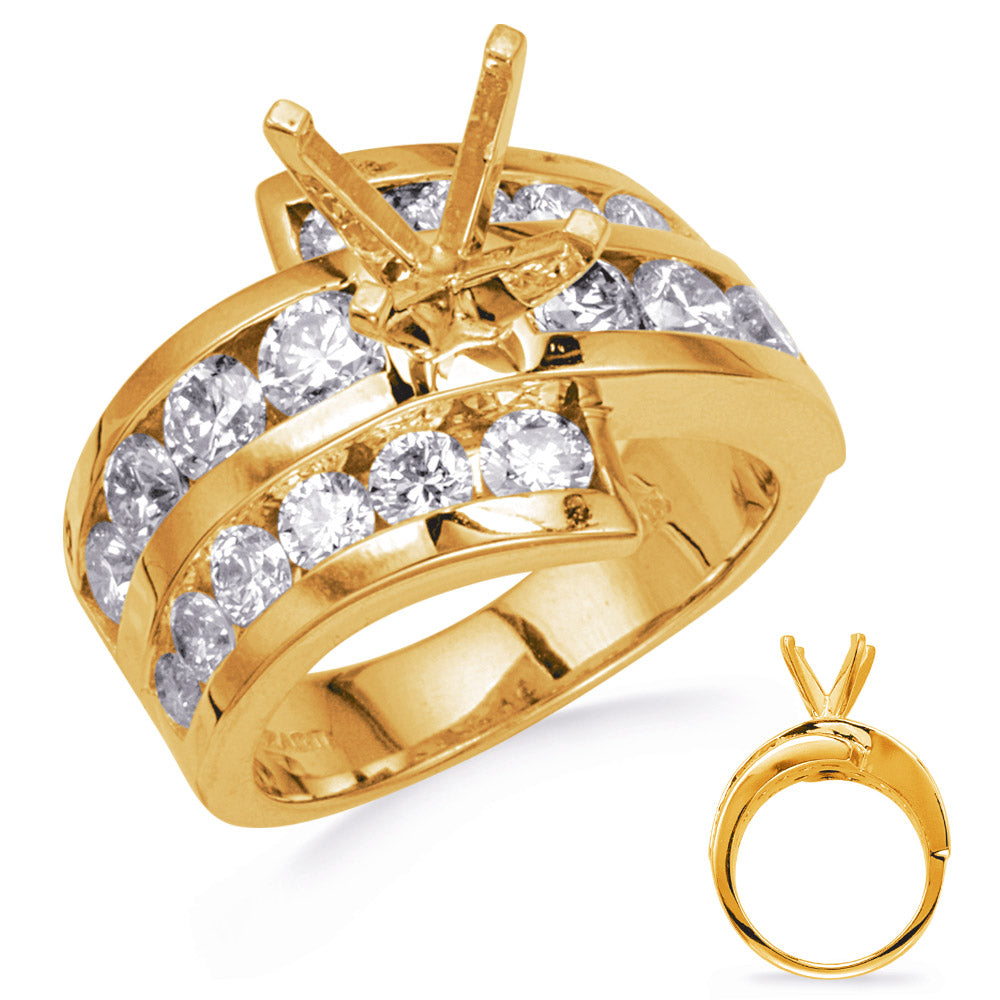 Yellow Gold Engagement Ring - EN1711YG