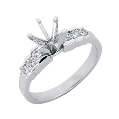 Platinum Engagement Ring - EN1712-PL