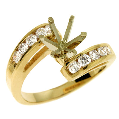 Yellow Gold Engagement Ring - EN1714YG