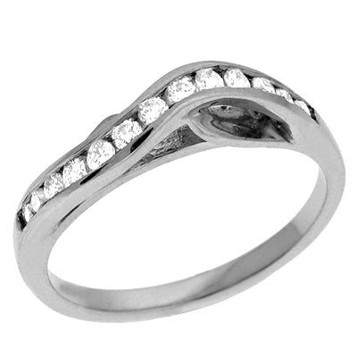 White Gold Matching Band - EN1722-BWG