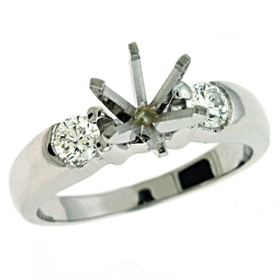 Platinum Engagement Ring - EN1756-PL