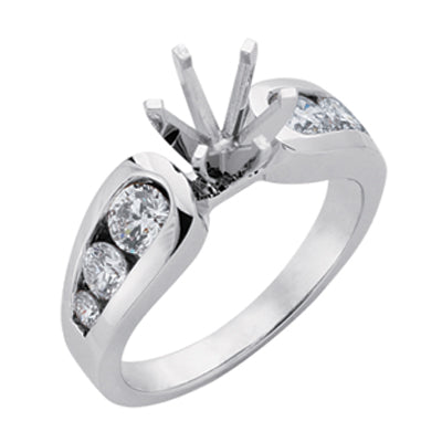 Platinum Engagement Ring - EN1763-PL