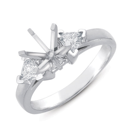 White Gold Engagement Ring - EN1785WG