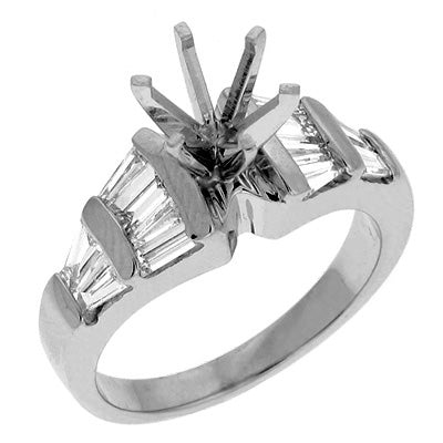 Platinum Engagement Ring - EN1790-PL