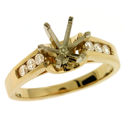 Yellow Gold Engagement Ring - EN1798YG