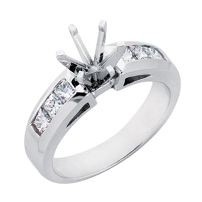 Platinum Engagement Ring - EN1800-PL