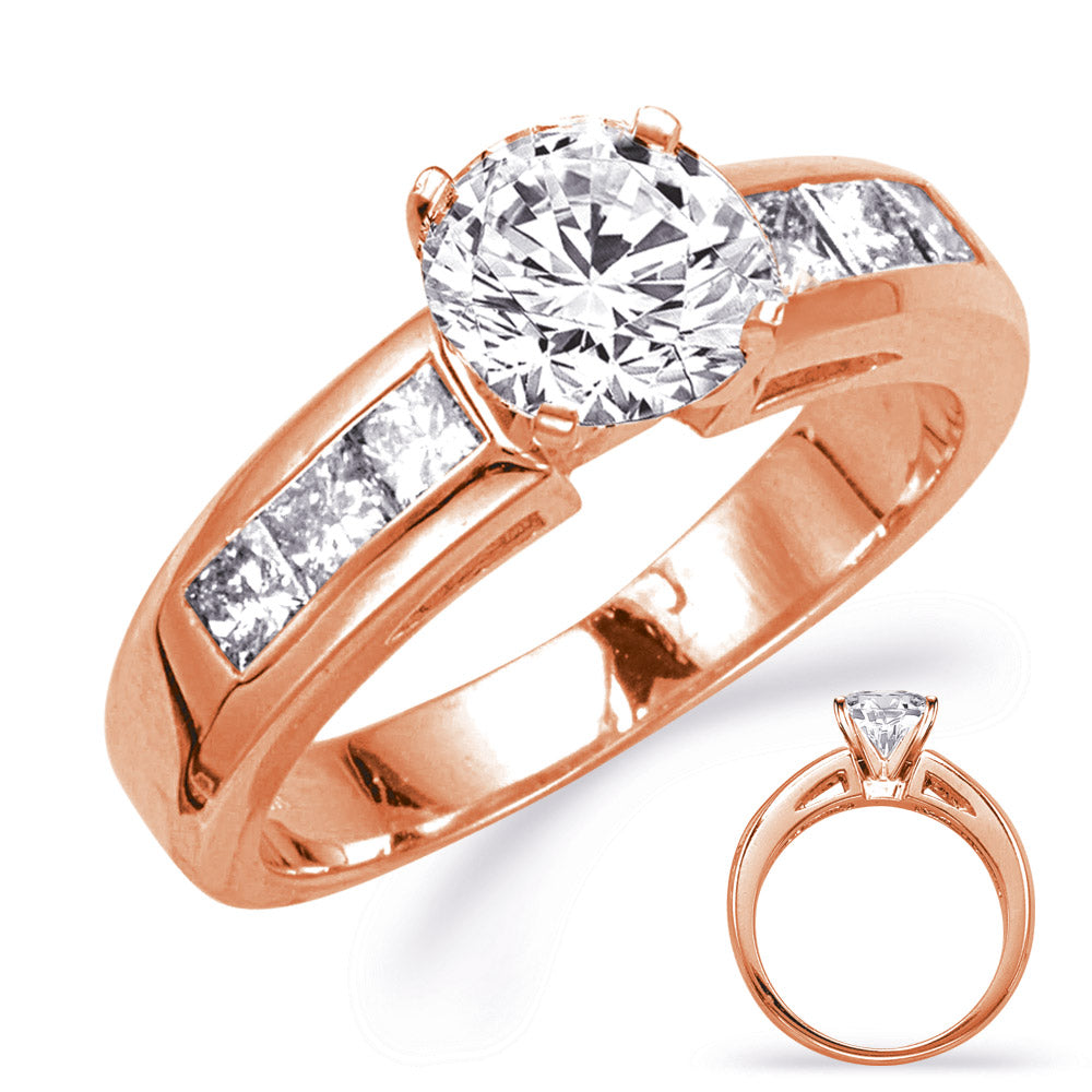 Rose Gold Engagement Ring - EN1800RG