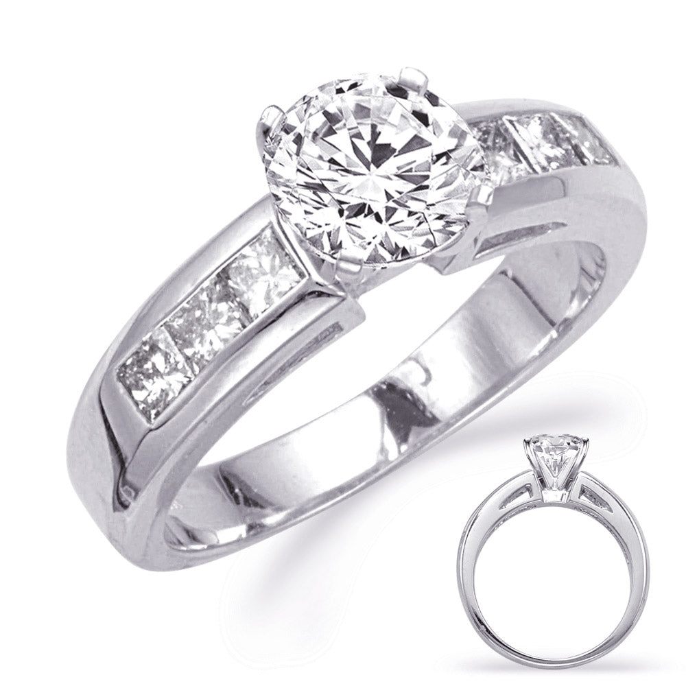 White Gold Engagement Ring - EN1800WG