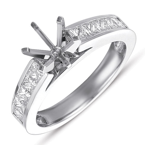 White Gold Engagement Ring - EN1801WG