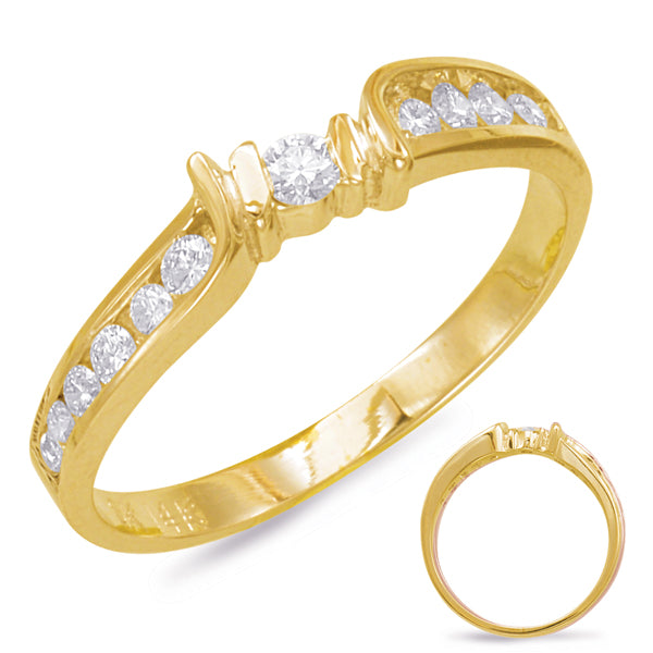 Yellow Gold Matching Band - EN1815-BYG