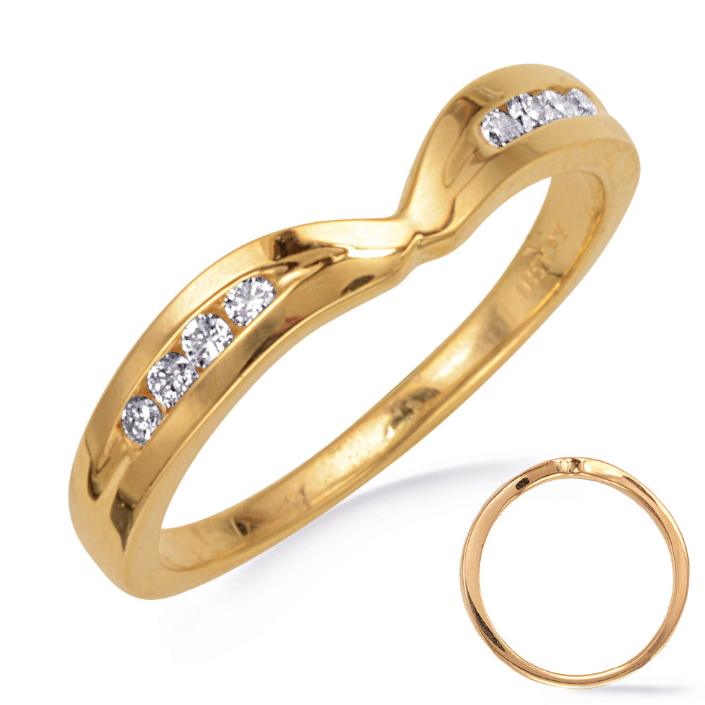 Yellow Gold Matching Band - EN1859-BYG