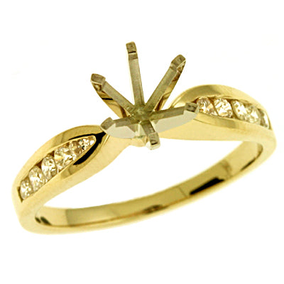 Yellow Gold Engagement Ring - EN1870YG