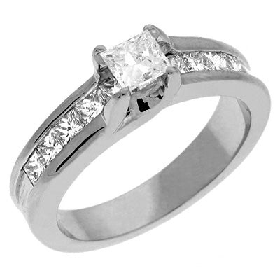 White Gold Bridal Ring - EN1871WG