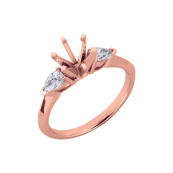 Rose Gold Engagement Ring - EN1902RG