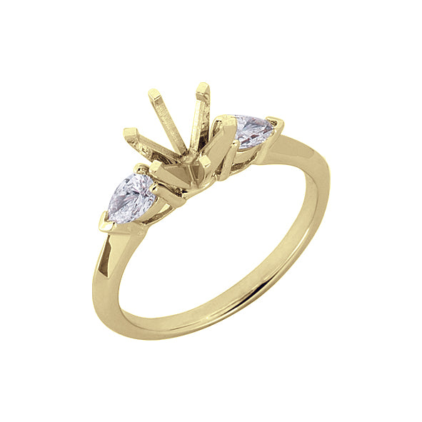 Yellow Gold Engagement Ring - EN1902YG