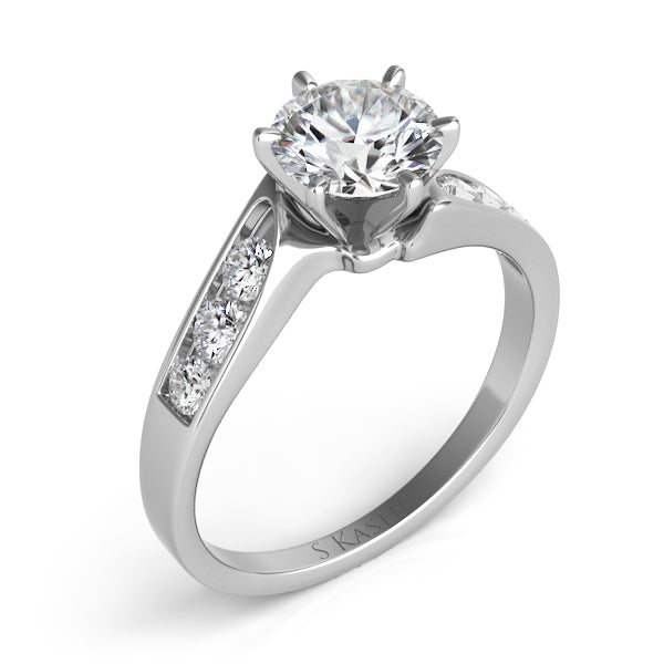 Platinum Engagement Ring - EN1904-PL