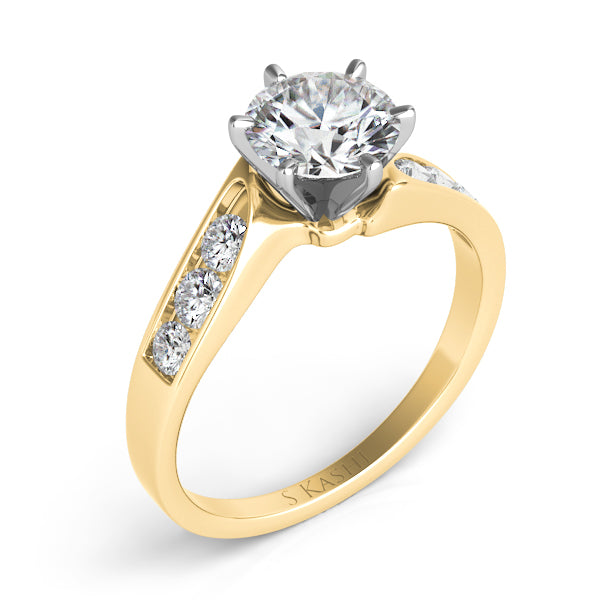 Yellow Gold Engagement Ring - EN1904YG