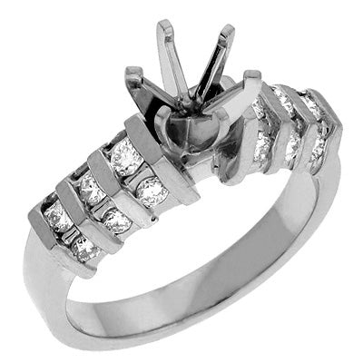 Platinum Engagement ring - EN1917-PL