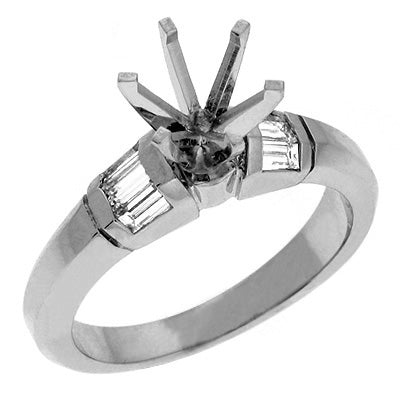 White Gold Engagement Ring - EN1931WG