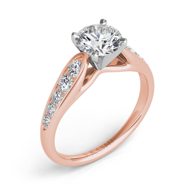 Rose Gold Engagement Ring - EN1935RG