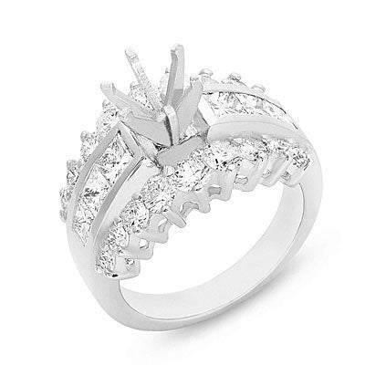 Platinum Engagement Ring - EN1950-PL