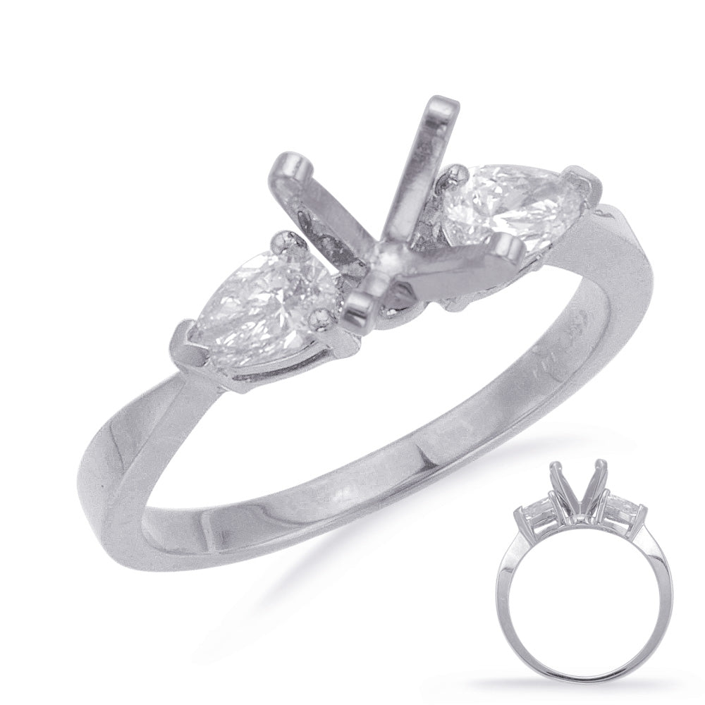 White Gold Engagement Ring - EN1958WG