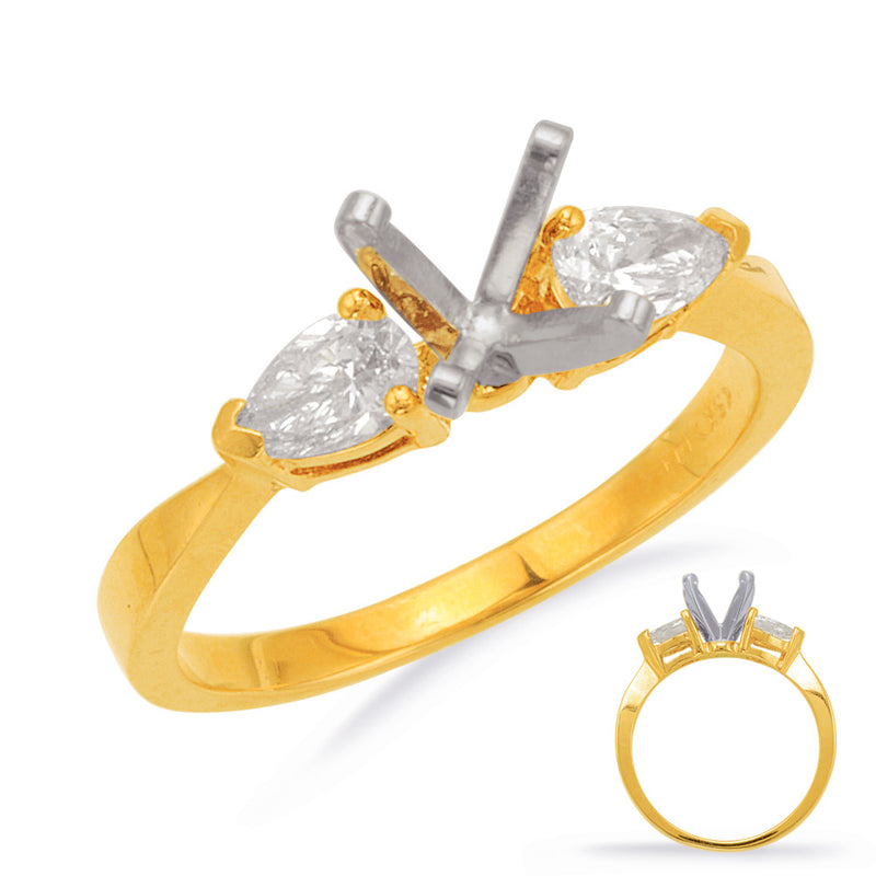 Yellow Gold Engagement Ring - EN1958YG