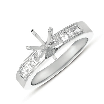 White Gold Engagement Ring - EN1961MWG