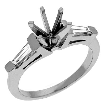 White Gold Engagement Ring - EN1996WG