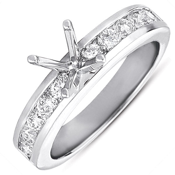 White Gold Engagement Ring - EN3000WG