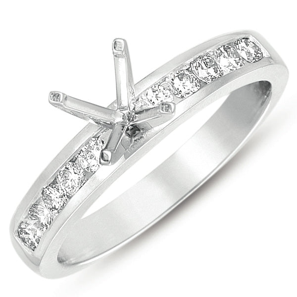 White Gold Engagement Ring - EN3147WG