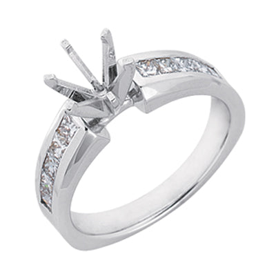 White Gold Engagement Ring - EN3515WG