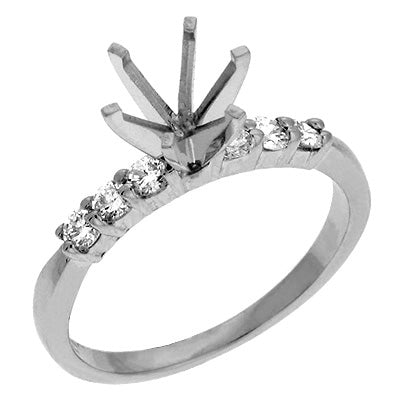 Engagement Ring Shared Prong - EN3529WG