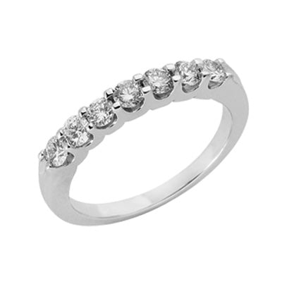 White Gold Diamond Band - EN3545-BWG