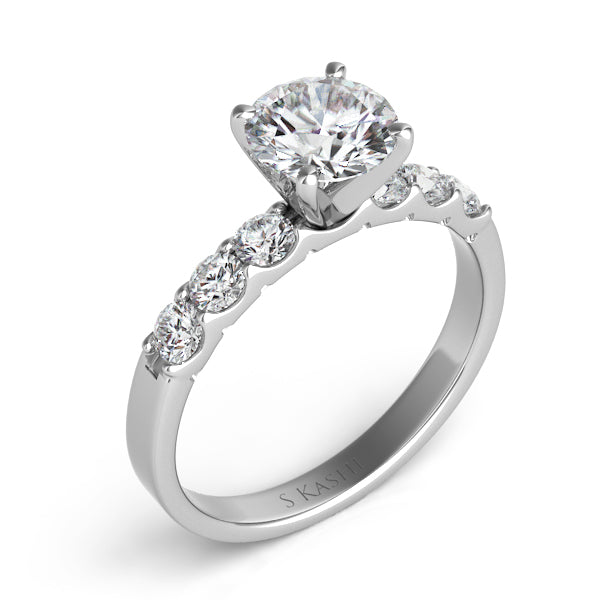 Platinum Engagement Ring - EN3587-PL