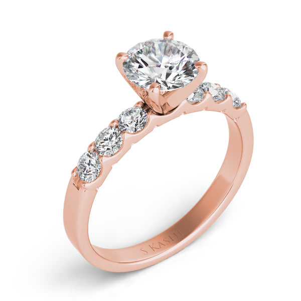 Rose Gold Engagement Ring - EN3587RG