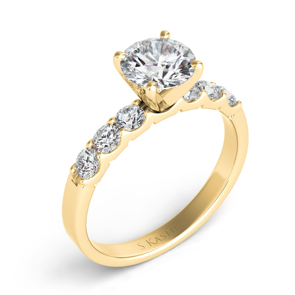 Yellow Gold Engagement Ring - EN3587YG