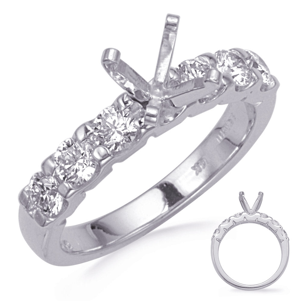 White Gold Engagement Ring - EN3589WG