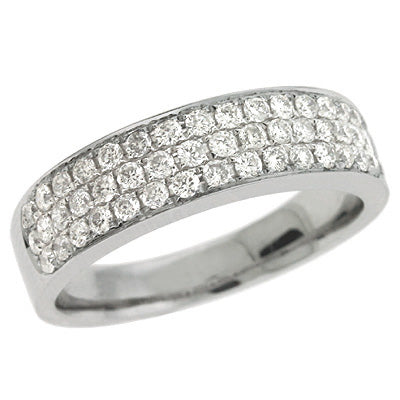Platinum Pave Diamond Ring - EN4024-BPL