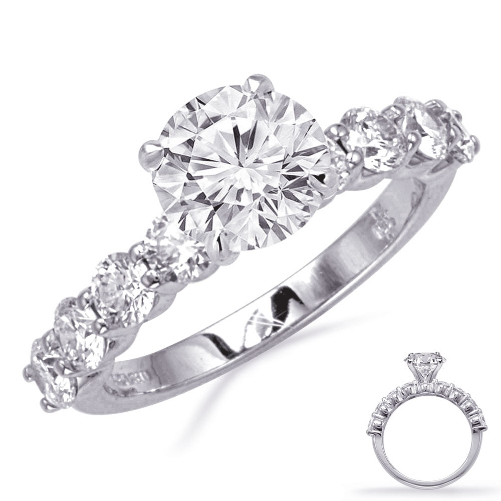 White Gold Engagement Ring - EN6003WG