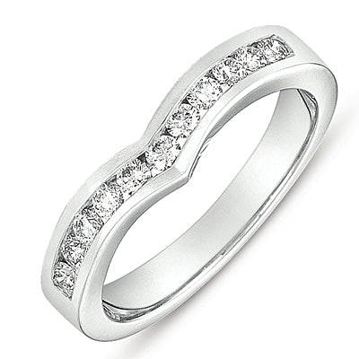 White Gold Matching Band - EN6010-BWG