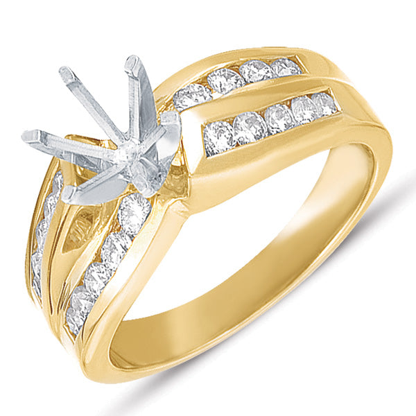 Yellow Gold Engagement Ring - EN6010YG